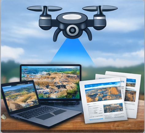 zdjęcia i dokumentacja inwestycji z drona materiał do raportów i prezentacji