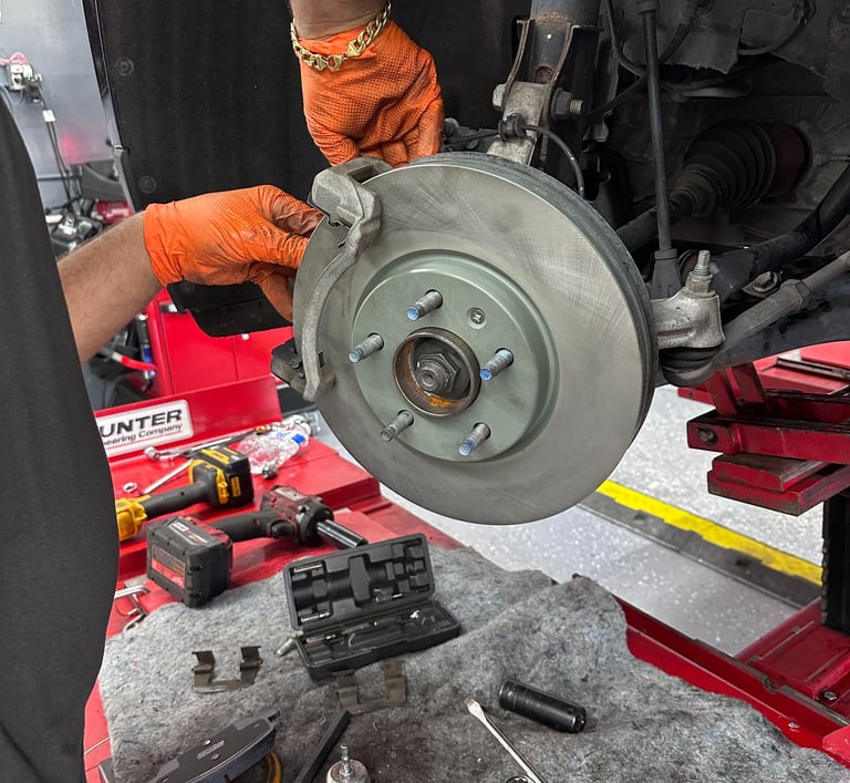 brake pad replacement
