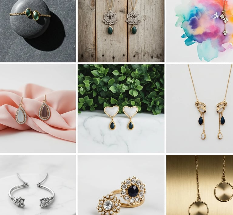 Background Ideas to Help Your Jewelry Stand Out