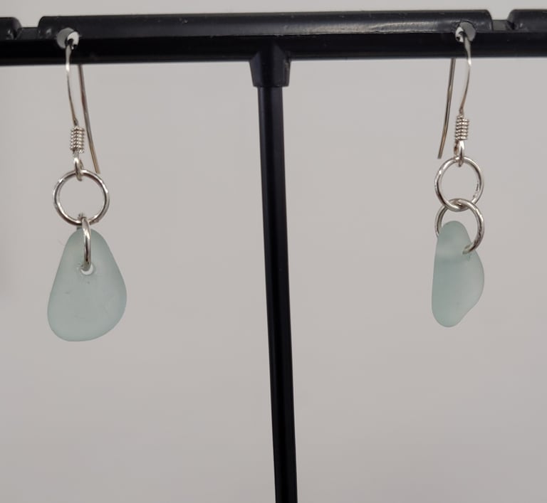 Jane Carpenter seaglass earrings