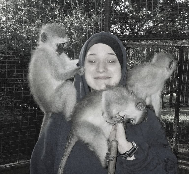 me in South Africa getting rabid