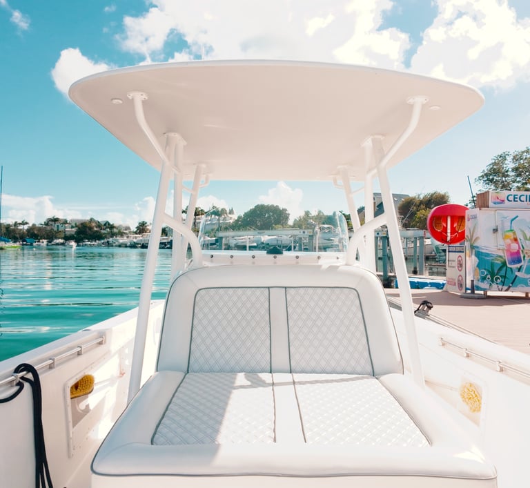 Banquette confort bateau forboat 34 guadeloupe