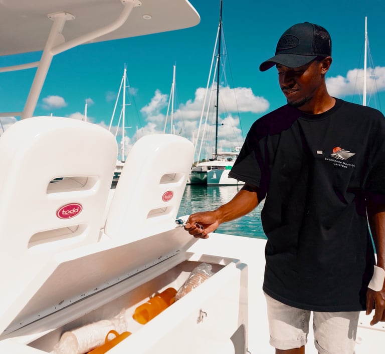 Stockage bateau forboat 34 guadeloupe