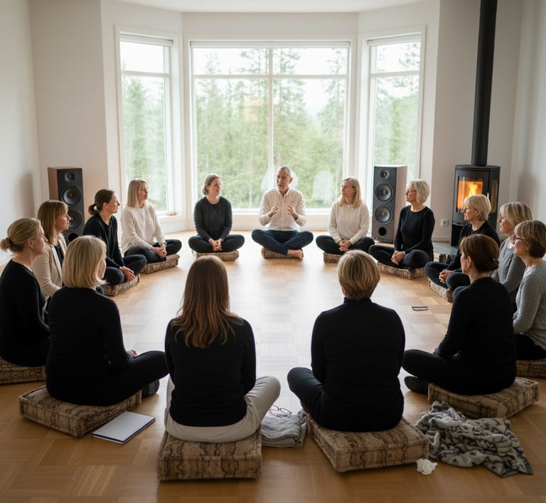 Une rencontre de femmes de plus de 40 ans