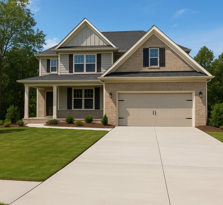 concrete driveway in clermont florida