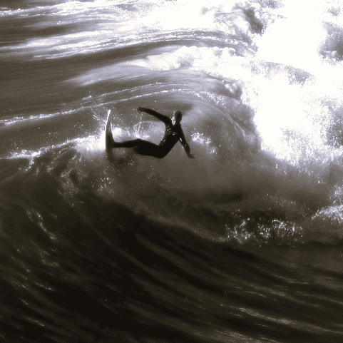 surfeur, surfer sur les vagues, surfer dans la vie