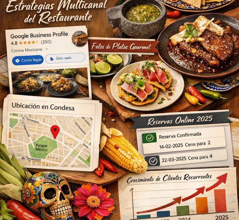 Estrategias de marketing digital que aumentaron reservas 500% en restaurant gourmet CDMX