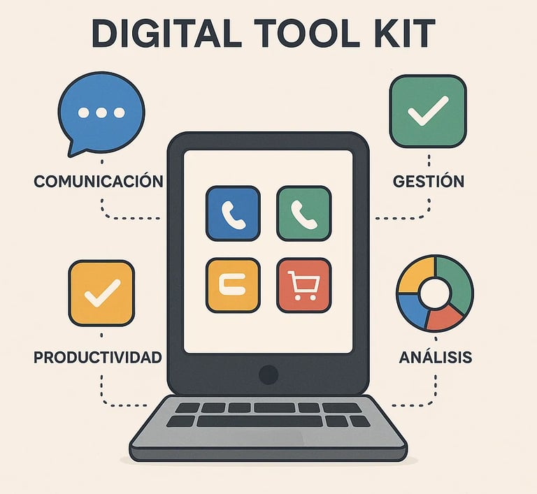 herramientas digitales basicas empezar digitalizacion negocio
