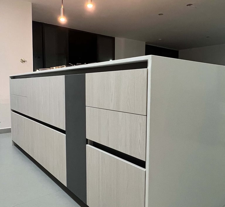 Picture of kitchen renovation by White and Wood Custom Carpentry in Orlando Florida