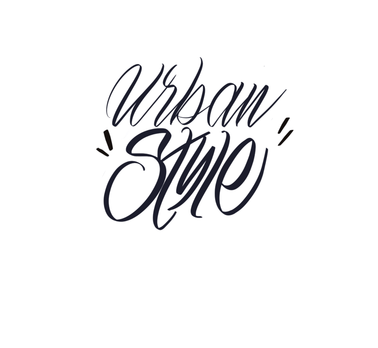 Lettering urbano, original, usado en moda y contenido digital.