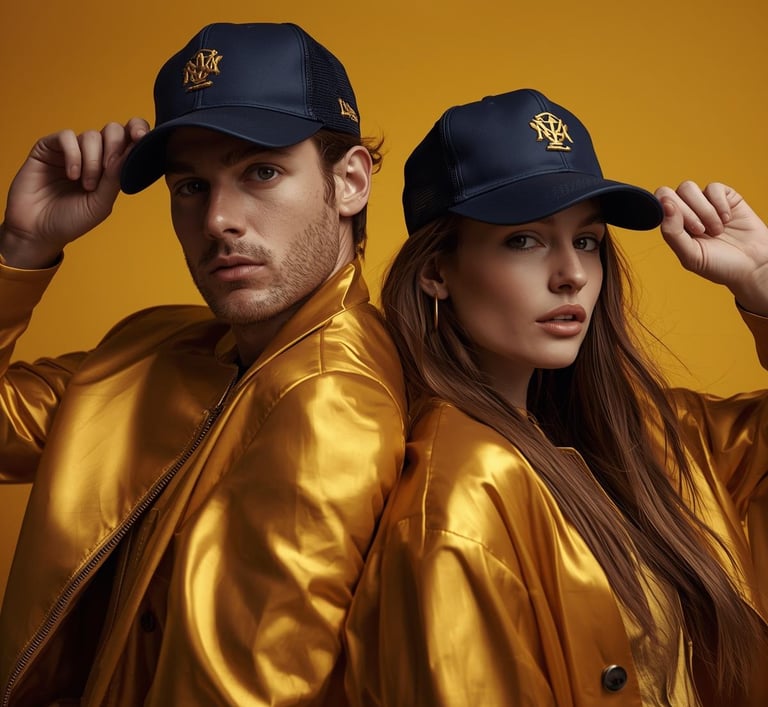Luxury crafted caps