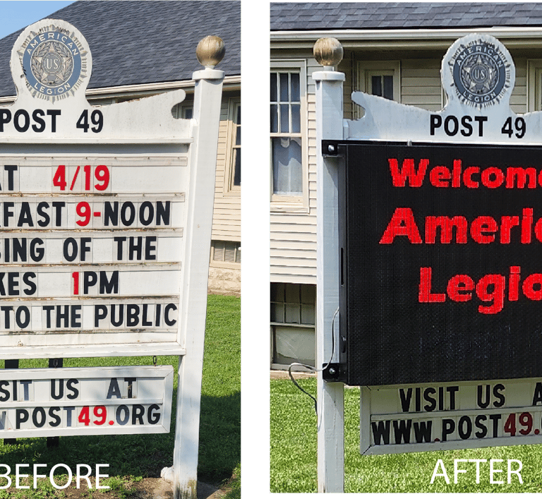 Led Message Board in Wilmington Ohio