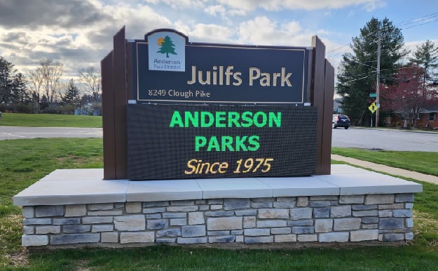 Led Sign Anderson Parks