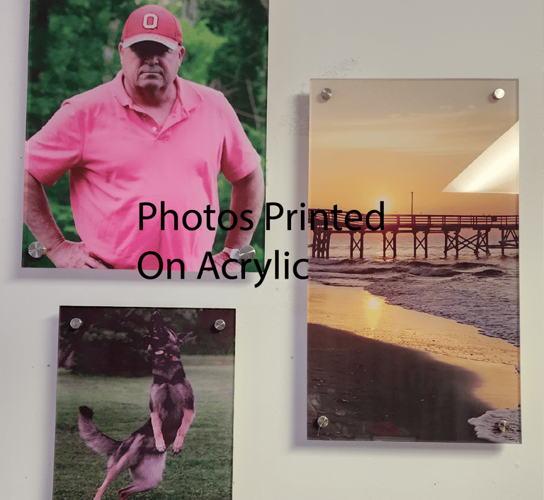 Custom Printed Acrylic Pictures on Flatbed - Colerain