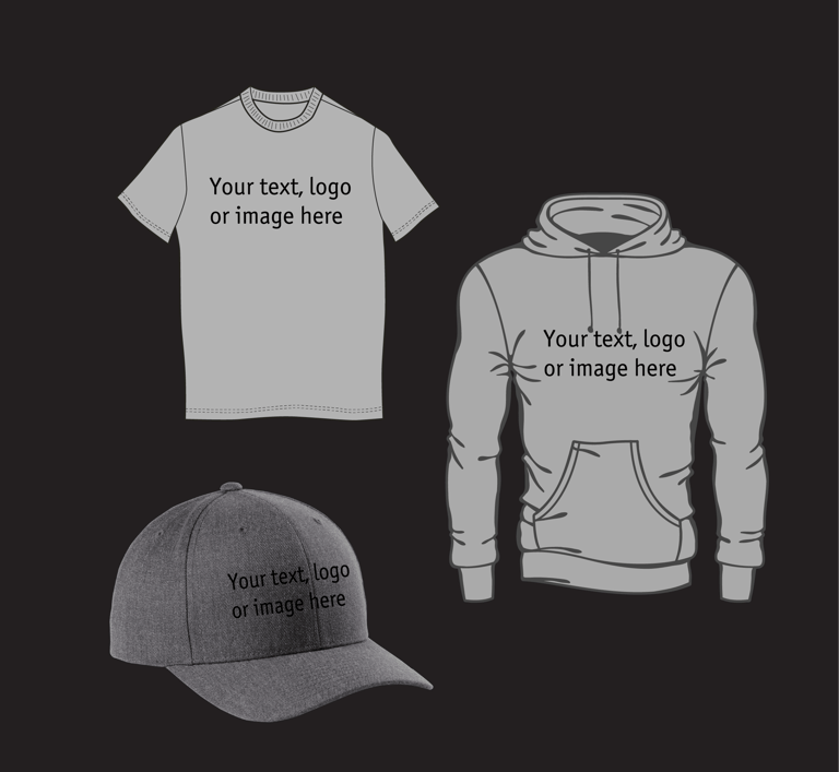 Tees, Hoodies, Jackets. Hats, Ross Oh