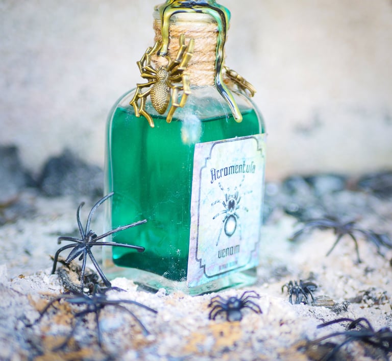 Potion magique decorative Acromentula Harry potter