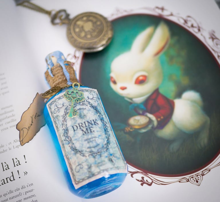 Alice in wonderland magic potion ultra limited edition handmade collection