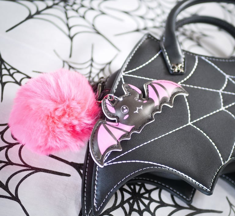 sac à main Halloween Vampire gothique dark chauve-souris araignée