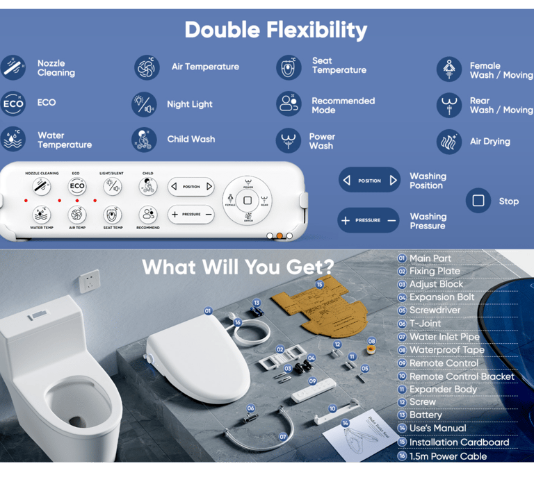 Handwise Toilet Seat