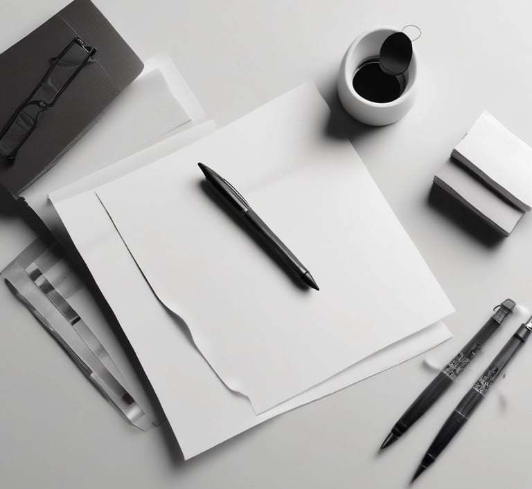 a cup of coffee and a pen and a cup of coffee