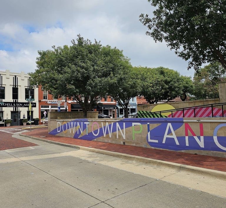downtown Plano, TX