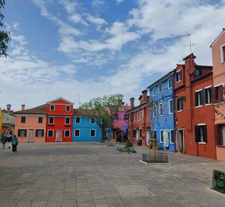 Häuser auf Burano