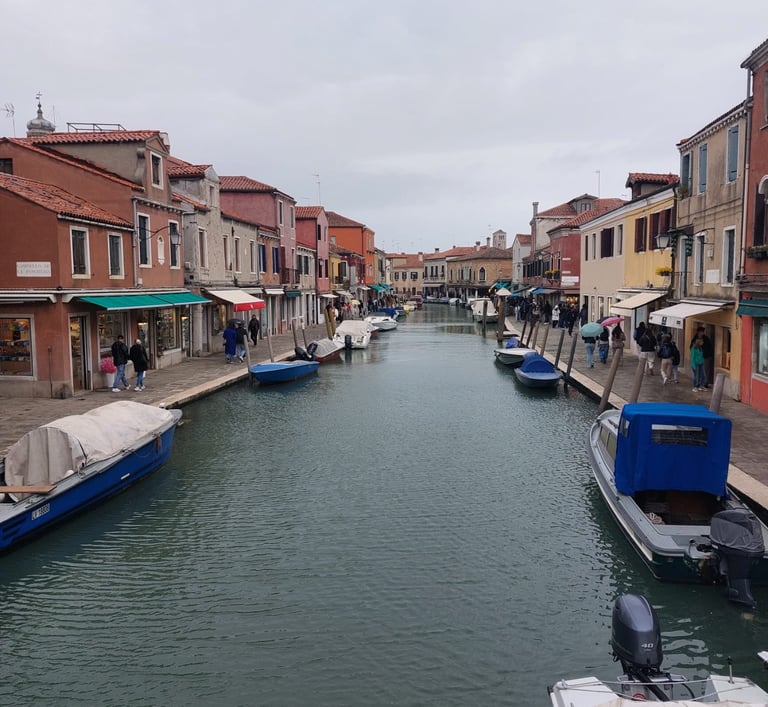 Kanal der Insel Murano