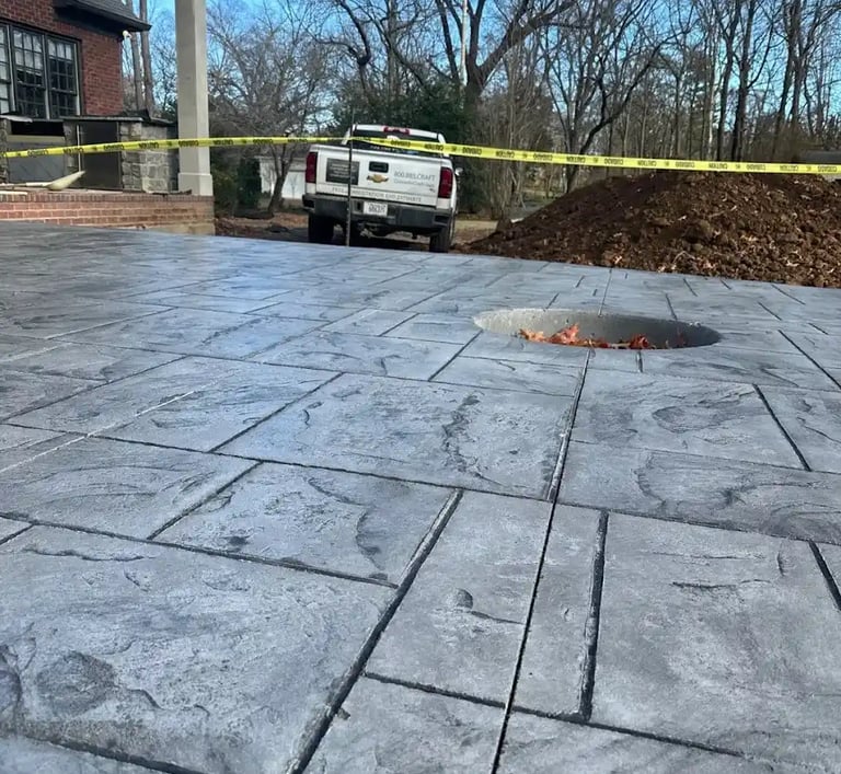 a fire hydrant sitting on a driveway