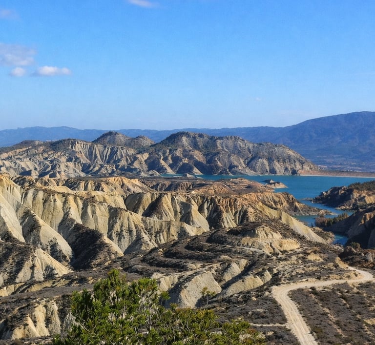 So called barranco de Gebas Region Murcia