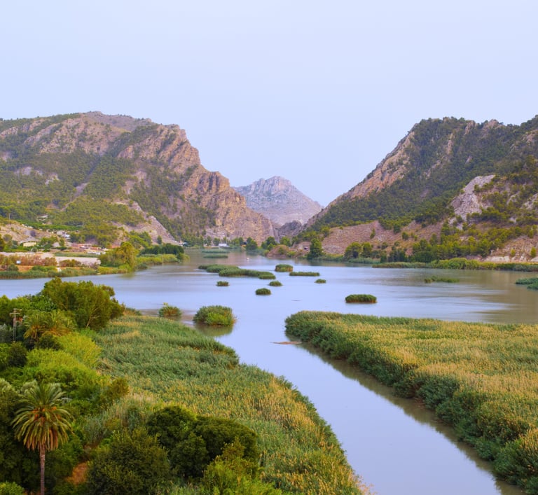 Ricote Valley in the Region of Murcia