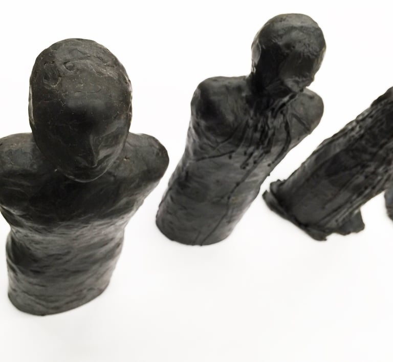 Melting Facsimiles, works using the concept of reproduction until disfigurement, Wax