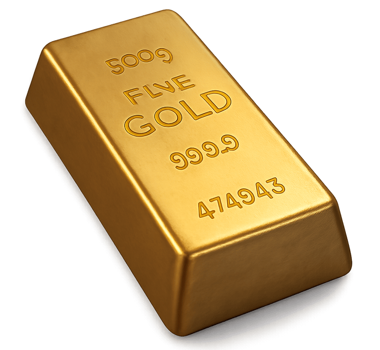 a gold bar of gold bar of gold