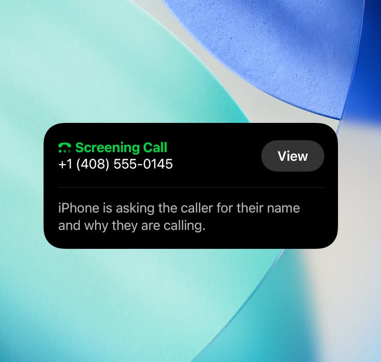 a cell phone screen showing a text message