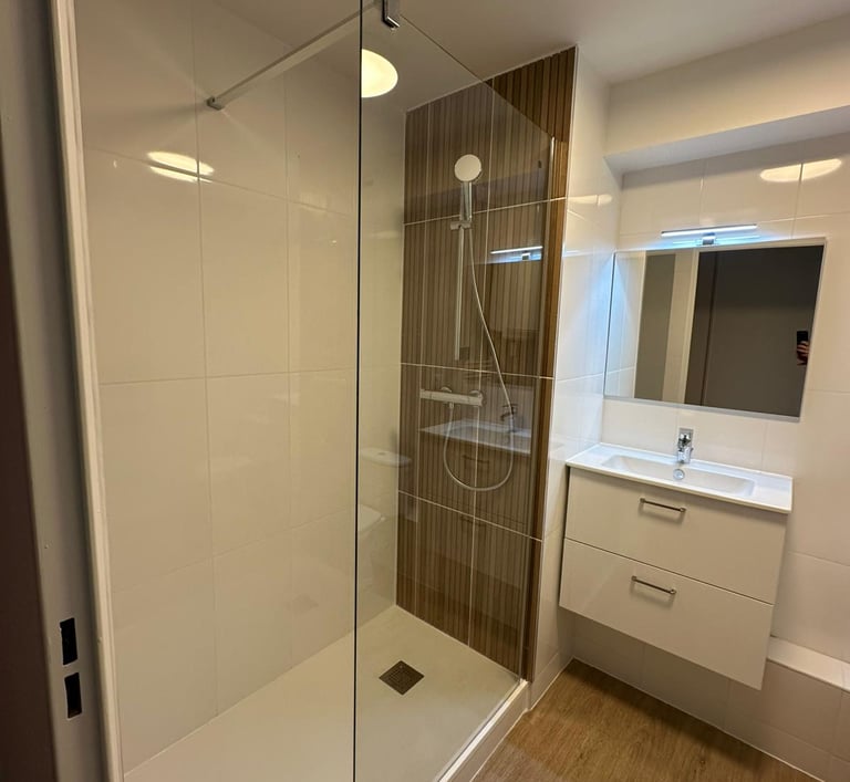 Rénovation totale de salle de bain