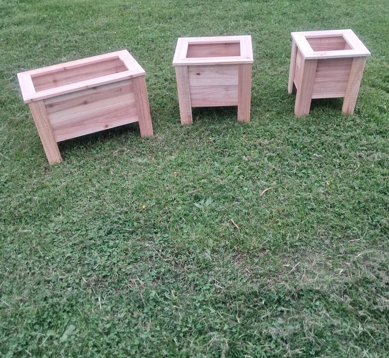 Cedar Planters Available in various sizes
