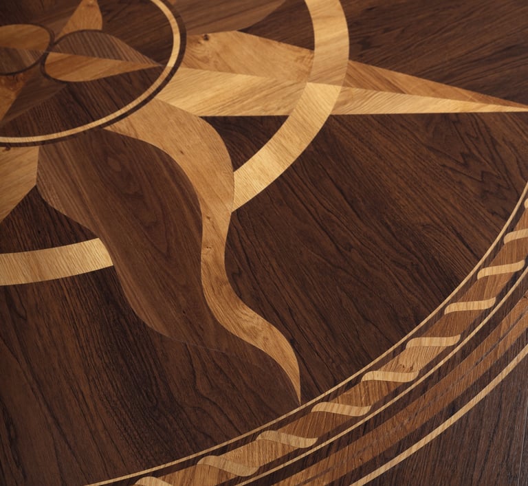 Motyvai iš LVT grindų