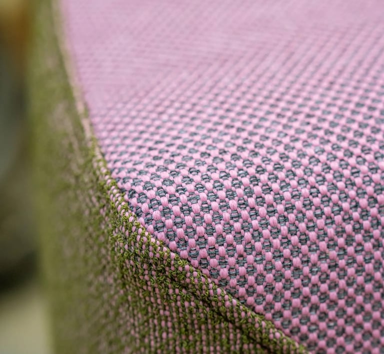 Norfolk perdirbtas baldinis audinys