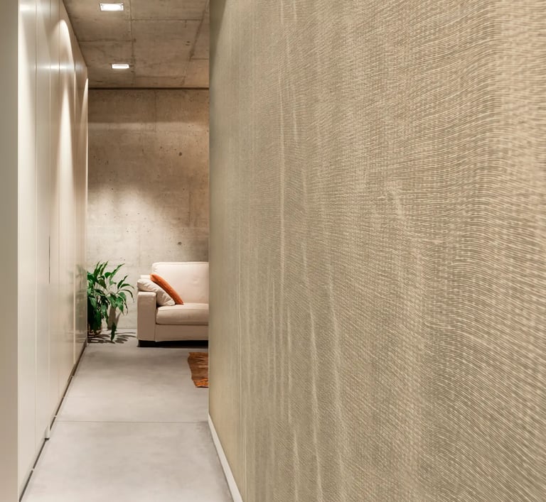 Vescom Escalin lininis paviršius