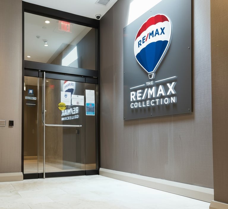 Remax interior signage- 2023