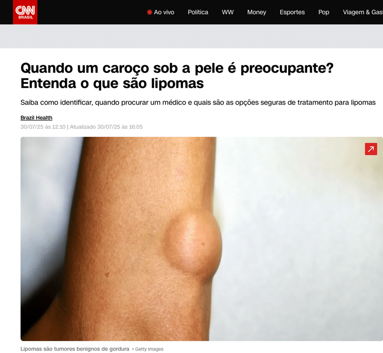 matéria publicada CNN