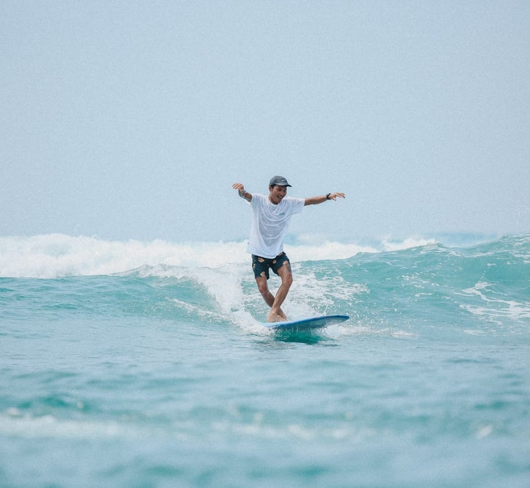 surf lesson kuta lombok