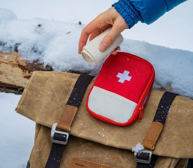 a person holding a bottle of water