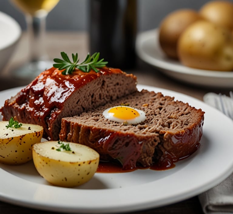 Stuffed meatballs (beef or pork)/Töltött fasírt (marha vagy sertés)