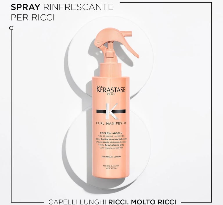 spray ricci kerastase curl manifesto