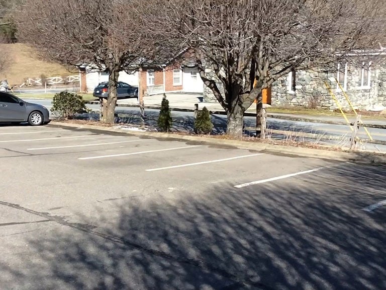 Image 3 of 3 of the Cherry Drive parking lot