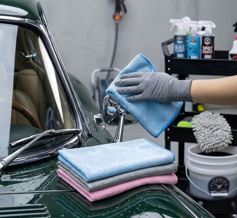Microfiber Glass Cleaning Cloth