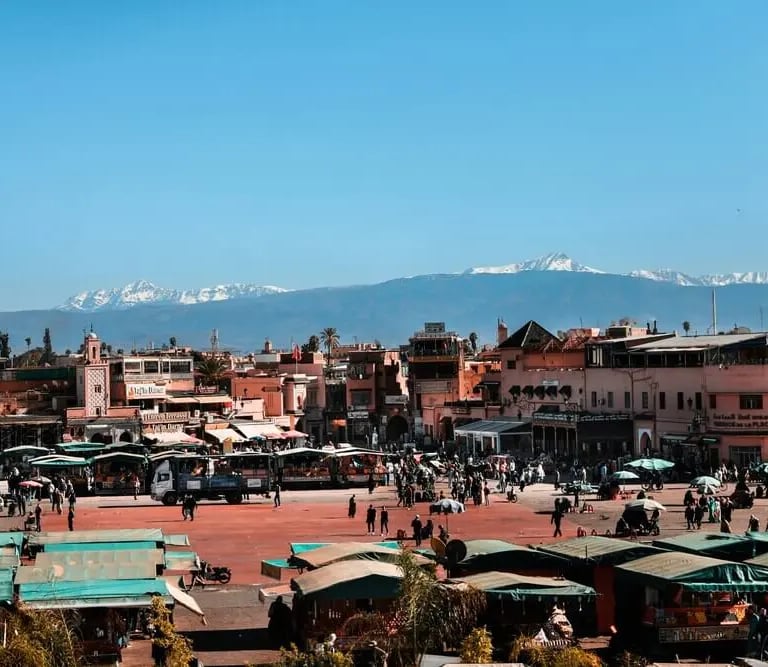 Marrakech medina souks colorful streets Morocco travel experience 