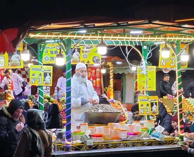 Moroccan street food local travel experience