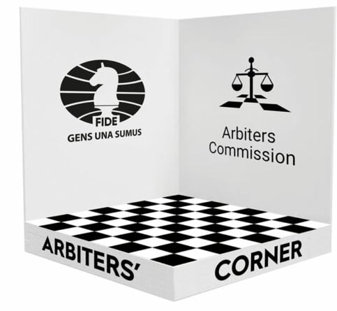 FIDE Arbiters' Corner Introduction from Arbiter's Commission. FIDE Chess