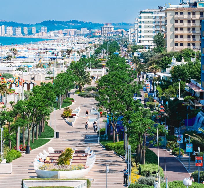 spiaggia riccione, spiaggia riviera romagnola, offerte hotel Riccione